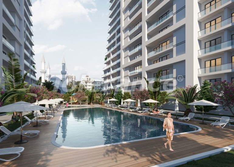 Квартира от застройщика в Эсеньюрт, Стамбул вид на море с бассейном в рассрочку: купить недвижимость в Турции - 47465