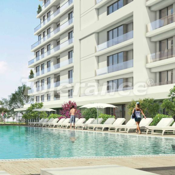 Квартира от застройщика в Эсеньюрт, Стамбул вид на море с бассейном в рассрочку: купить недвижимость в Турции - 47472