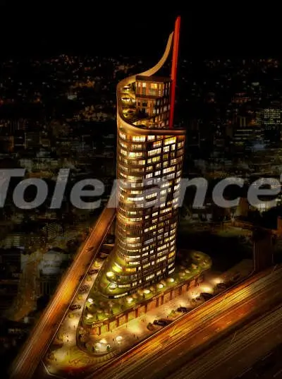 Квартира от застройщика в Эсеньюрт, Стамбул с бассейном - 9685 Квартира от застройщика в Эсеньюрт, Стамбул с бассейном: купить недвижимость в Турции - 9685