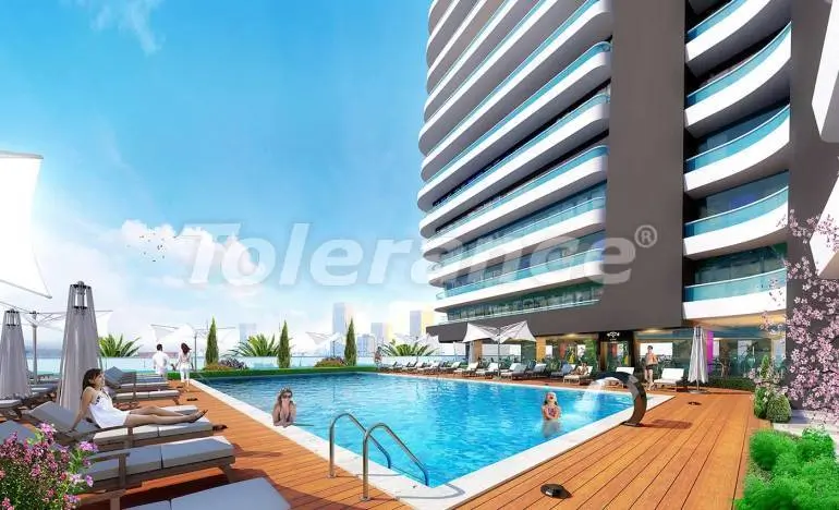 Квартира от застройщика в Эсеньюрт, Стамбул с бассейном в рассрочку: купить недвижимость в Турции - 25666