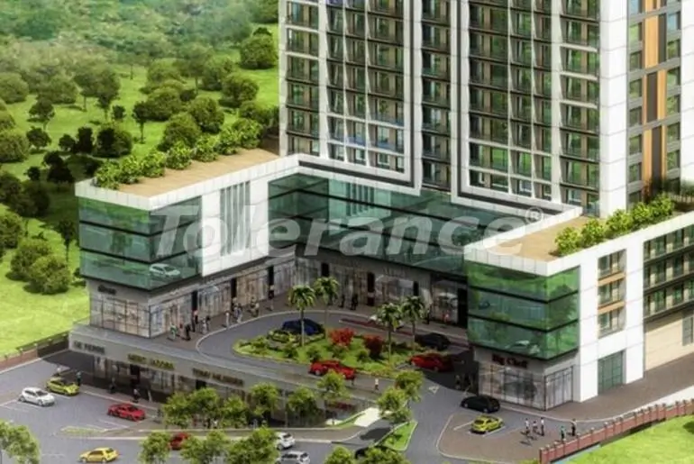 Квартира от застройщика в Эсеньюрт, Стамбул с бассейном в рассрочку: купить недвижимость в Турции - 27222