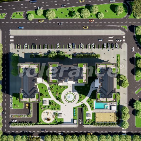 Квартира от застройщика в Эйюп Султан, Стамбул с бассейном в рассрочку: купить недвижимость в Турции - 101433