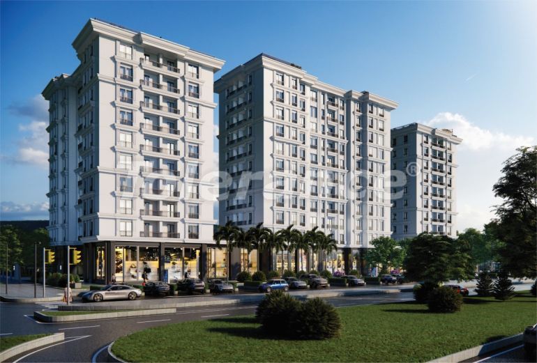 Квартира от застройщика в Эйюп Султан, Стамбул с бассейном в рассрочку: купить недвижимость в Турции - 101438