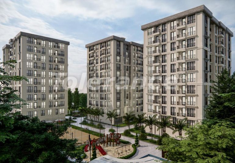 Квартира от застройщика в Эйюп Султан, Стамбул с бассейном в рассрочку: купить недвижимость в Турции - 132172