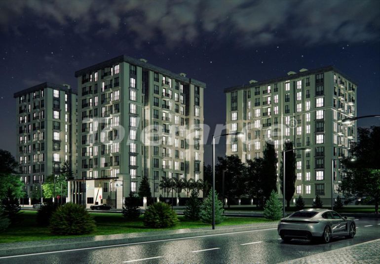 Квартира от застройщика в Эйюп Султан, Стамбул с бассейном в рассрочку: купить недвижимость в Турции - 132176
