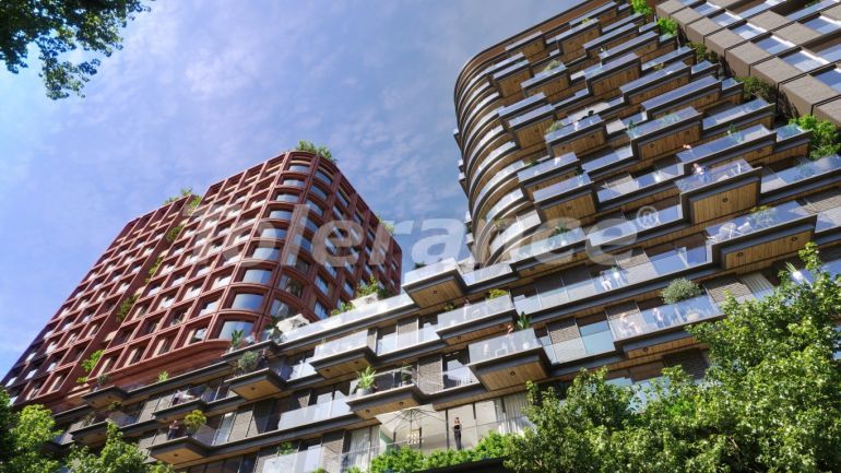 Квартира от застройщика в Эйюп Султан, Стамбул с бассейном: купить недвижимость в Турции - 132811