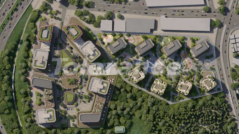 Квартира от застройщика в Эйюп Султан, Стамбул с бассейном: купить недвижимость в Турции - 132832