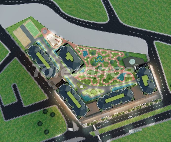 Квартира от застройщика в Эйюп Султан, Стамбул с бассейном: купить недвижимость в Турции - 132842