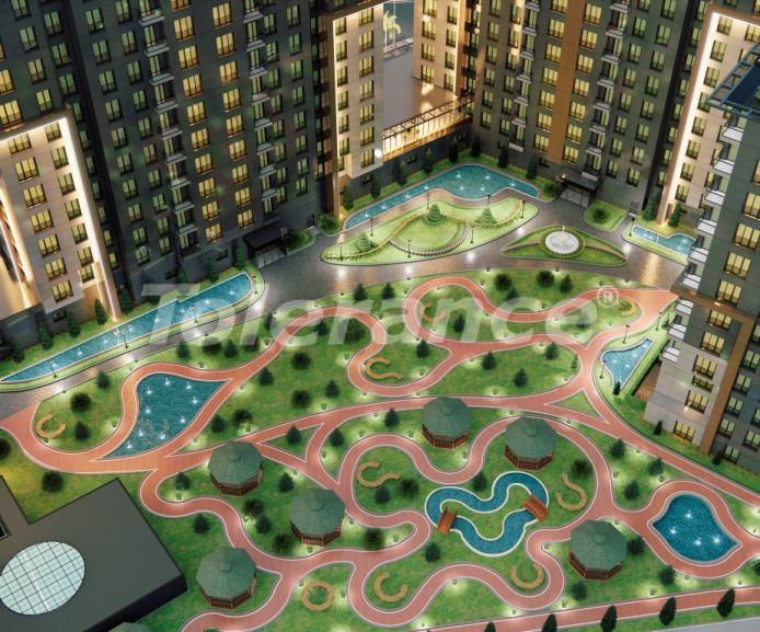 Квартира от застройщика в Эйюп Султан, Стамбул с бассейном: купить недвижимость в Турции - 132847