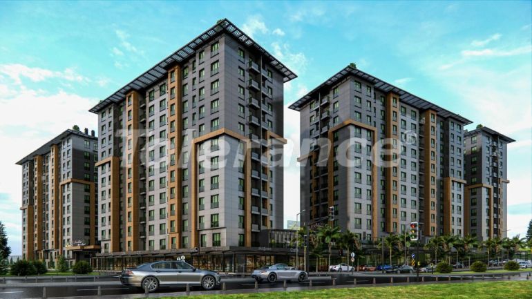 Квартира от застройщика в Эйюп Султан, Стамбул с бассейном: купить недвижимость в Турции - 132849