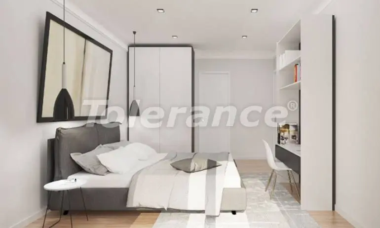 Квартира от застройщика в Эйюп Султан, Стамбул вид на море с бассейном: купить недвижимость в Турции - 37865