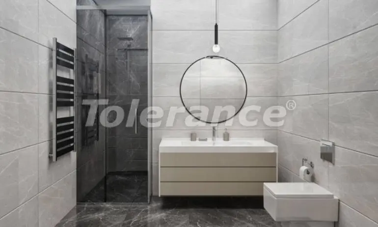 Квартира от застройщика в Эйюп Султан, Стамбул вид на море с бассейном: купить недвижимость в Турции - 37867