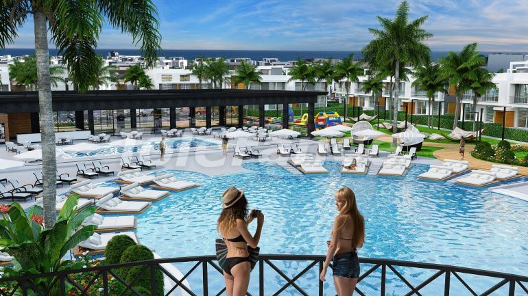 Квартира от застройщика в Фамагуста, Северный Кипр с бассейном: купить недвижимость в Турции - 106358