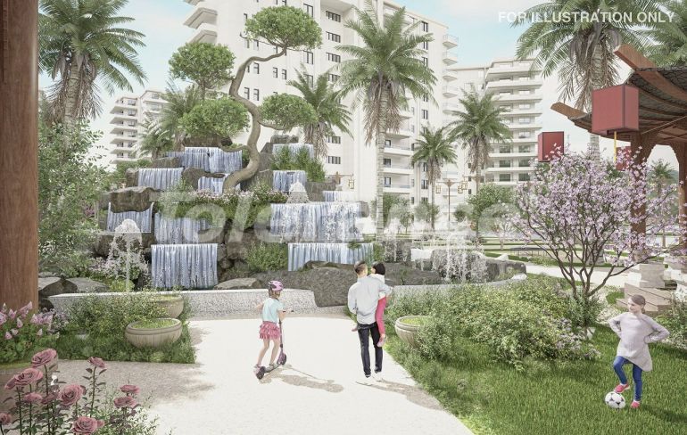 Квартира от застройщика в Фамагуста, Северный Кипр с бассейном в рассрочку: купить недвижимость в Турции - 110621