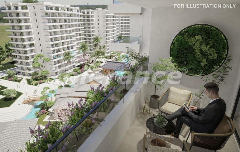 Квартира от застройщика в Фамагуста, Северный Кипр с бассейном в рассрочку: купить недвижимость в Турции - 110623