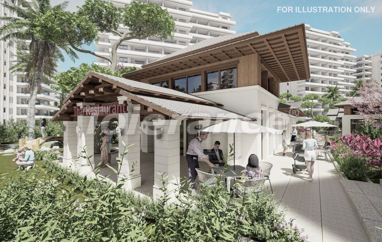 Квартира от застройщика в Фамагуста, Северный Кипр с бассейном в рассрочку: купить недвижимость в Турции - 110624