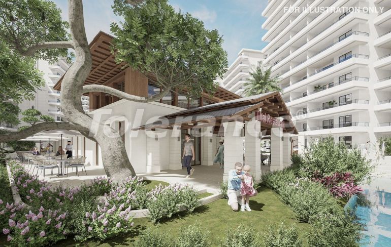 Квартира от застройщика в Фамагуста, Северный Кипр с бассейном в рассрочку: купить недвижимость в Турции - 110625