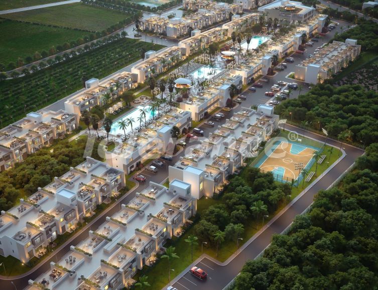 Квартира от застройщика в Фамагуста, Северный Кипр с бассейном в рассрочку: купить недвижимость в Турции - 111399