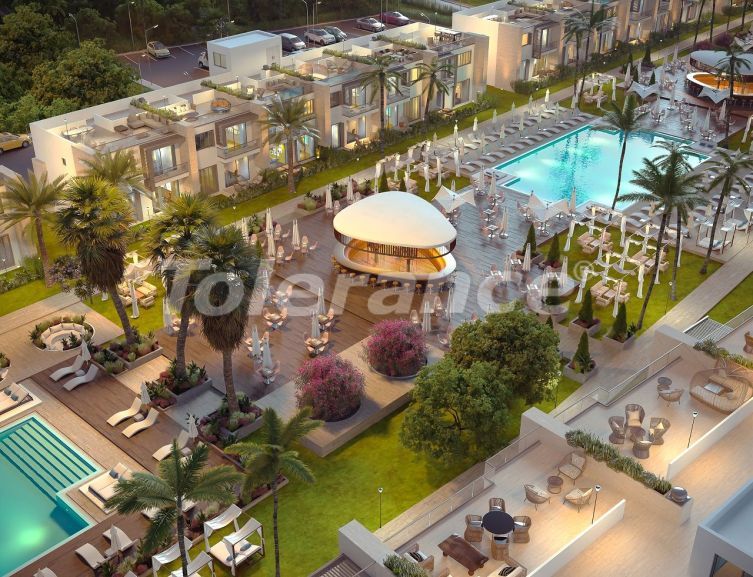 Квартира в Фамагуста, Северный Кипр вид на море: купить недвижимость в Турции - 111558