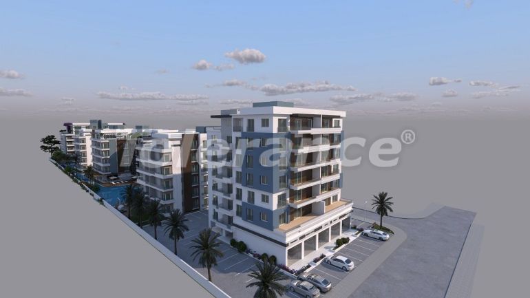 Квартира от застройщика в Фамагуста, Северный Кипр с бассейном в рассрочку: купить недвижимость в Турции - 111916