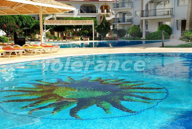 Квартира в Фамагуста, Северный Кипр вид на море с бассейном: купить недвижимость в Турции - 71092