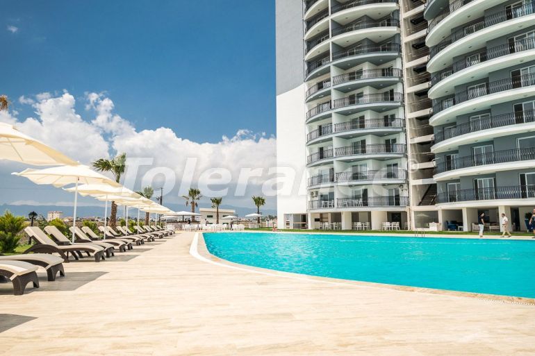 Квартира от застройщика в Фамагуста, Северный Кипр вид на море с бассейном в рассрочку - 71531 Квартира от застройщика в Фамагуста, Северный Кипр вид на море с бассейном в рассрочку: купить недвижимость в Турции - 71531