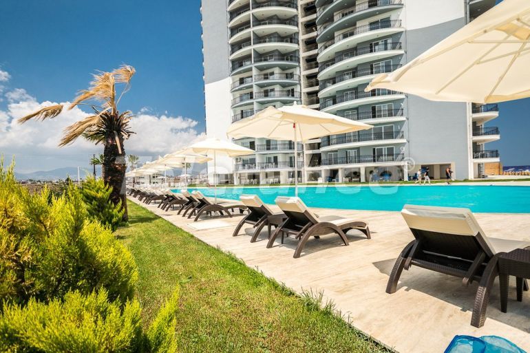 Квартира от застройщика в Фамагуста, Северный Кипр вид на море с бассейном в рассрочку - 71533 Квартира от застройщика в Фамагуста, Северный Кипр вид на море с бассейном в рассрочку: купить недвижимость в Турции - 71533