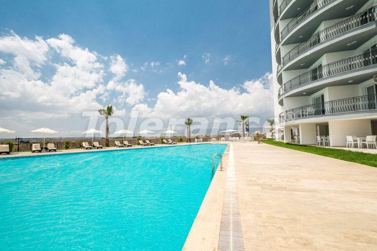 Квартира от застройщика в Фамагуста, Северный Кипр вид на море с бассейном: купить недвижимость в Турции - 71591