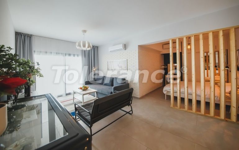 Квартира от застройщика в Фамагуста, Северный Кипр вид на море с бассейном в рассрочку: купить недвижимость в Турции - 71769