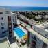 Квартира в Фамагуста, Северный Кипр вид на море с бассейном: купить недвижимость в Турции - 72151