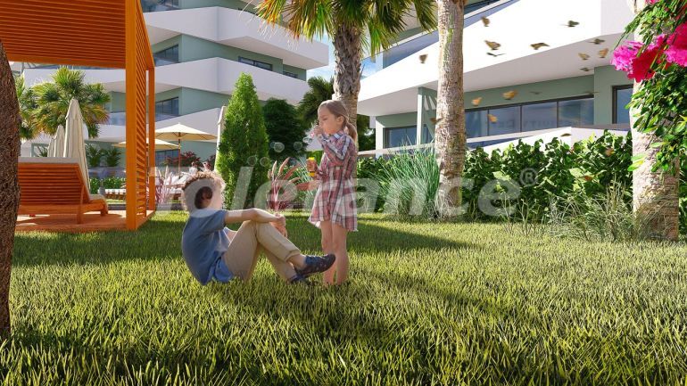 Квартира от застройщика в Фамагуста, Северный Кипр вид на море с бассейном в рассрочку: купить недвижимость в Турции - 72288