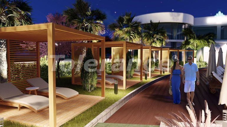 Квартира от застройщика в Фамагуста, Северный Кипр вид на море с бассейном в рассрочку: купить недвижимость в Турции - 72315