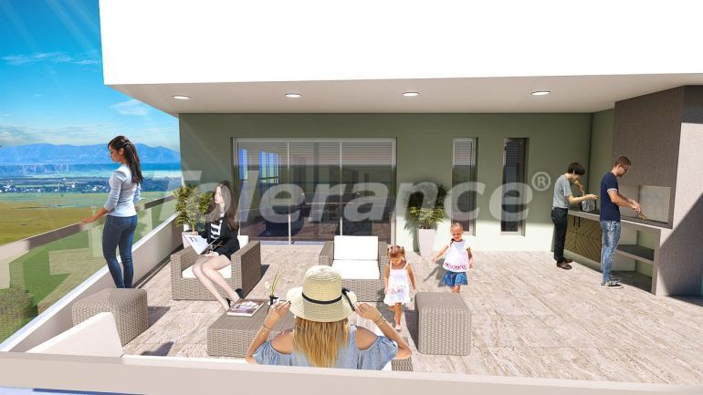 Квартира от застройщика в Фамагуста, Северный Кипр вид на море с бассейном в рассрочку: купить недвижимость в Турции - 72335