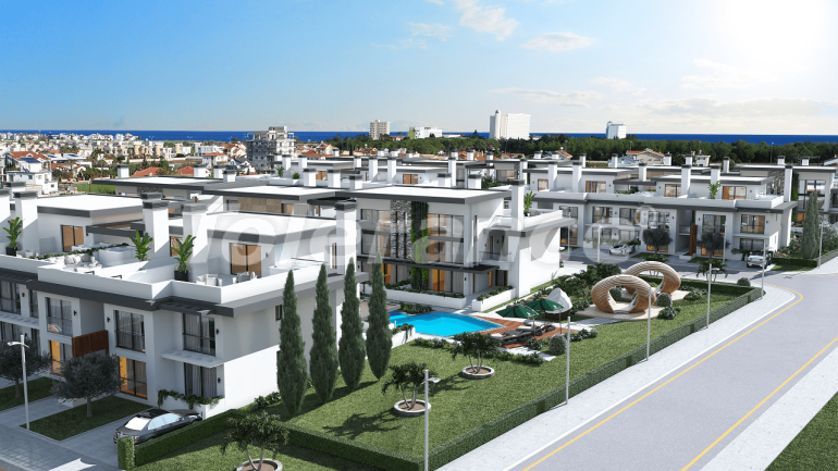 Квартира от застройщика в Фамагуста, Северный Кипр с бассейном в рассрочку: купить недвижимость в Турции - 72647