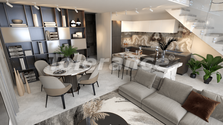 Квартира от застройщика в Фамагуста, Северный Кипр с бассейном в рассрочку: купить недвижимость в Турции - 72667