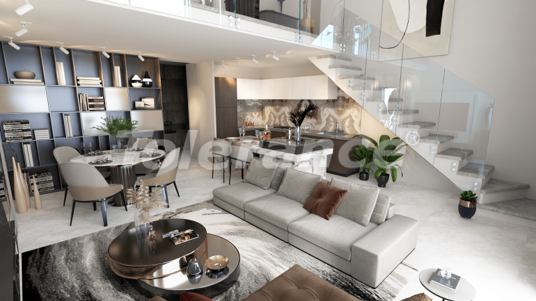 Квартира от застройщика в Фамагуста, Северный Кипр с бассейном в рассрочку: купить недвижимость в Турции - 72669