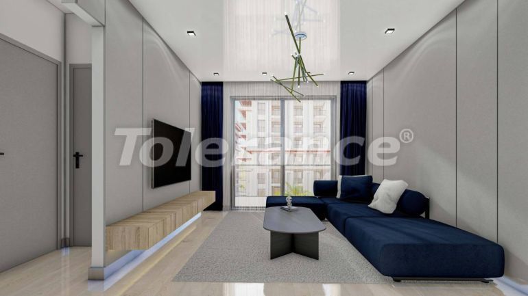 Квартира от застройщика в Фамагуста, Северный Кипр вид на море с бассейном в рассрочку: купить недвижимость в Турции - 73106