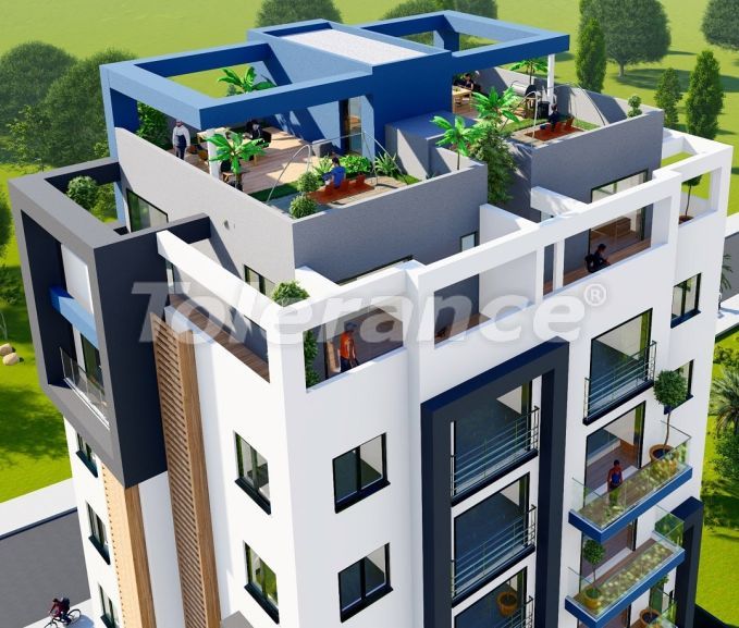 Квартира от застройщика в Фамагуста, Северный Кипр с бассейном в рассрочку: купить недвижимость в Турции - 73310