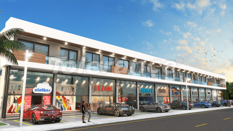 Квартира от застройщика в Фамагуста, Северный Кипр вид на море с бассейном в рассрочку: купить недвижимость в Турции - 73537