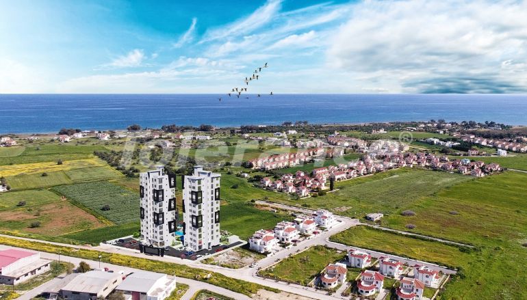 Квартира от застройщика в Фамагуста, Северный Кипр с бассейном в рассрочку: купить недвижимость в Турции - 73859