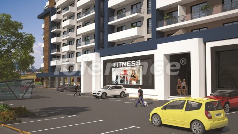 Квартира от застройщика в Фамагуста, Северный Кипр вид на море с бассейном в рассрочку: купить недвижимость в Турции - 74504