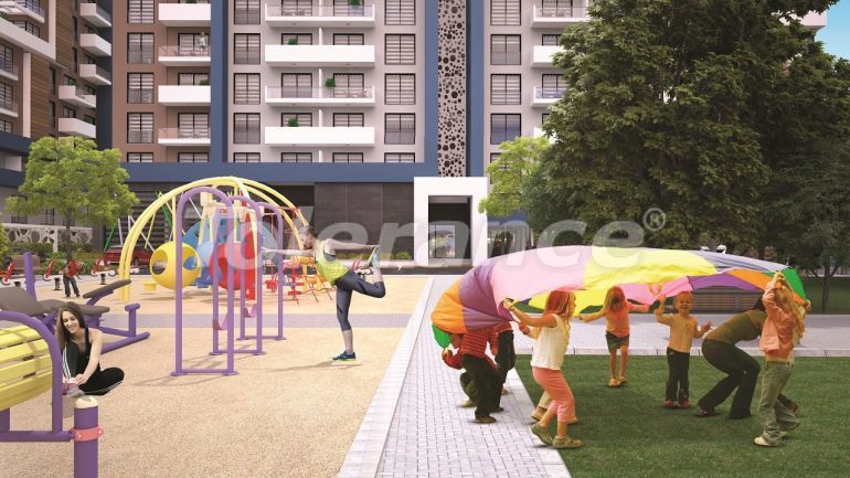 Квартира от застройщика в Фамагуста, Северный Кипр вид на море с бассейном в рассрочку: купить недвижимость в Турции - 74516