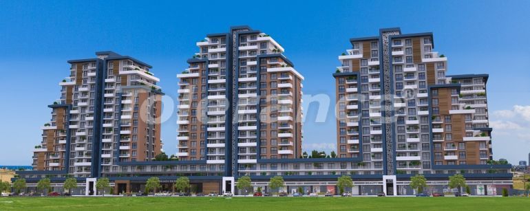 Квартира от застройщика в Фамагуста, Северный Кипр вид на море с бассейном в рассрочку: купить недвижимость в Турции - 74539