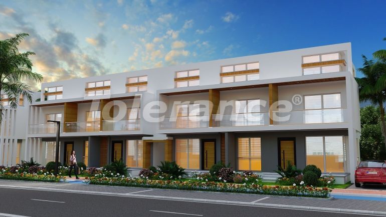 Квартира от застройщика в Фамагуста, Северный Кипр вид на море с бассейном в рассрочку: купить недвижимость в Турции - 74594