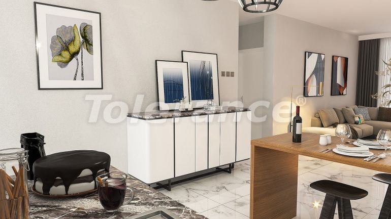 Квартира от застройщика в Фамагуста, Северный Кипр вид на море с бассейном в рассрочку: купить недвижимость в Турции - 74599