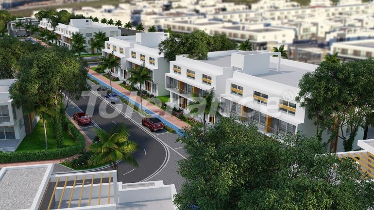 Квартира от застройщика в Фамагуста, Северный Кипр вид на море с бассейном в рассрочку: купить недвижимость в Турции - 74616