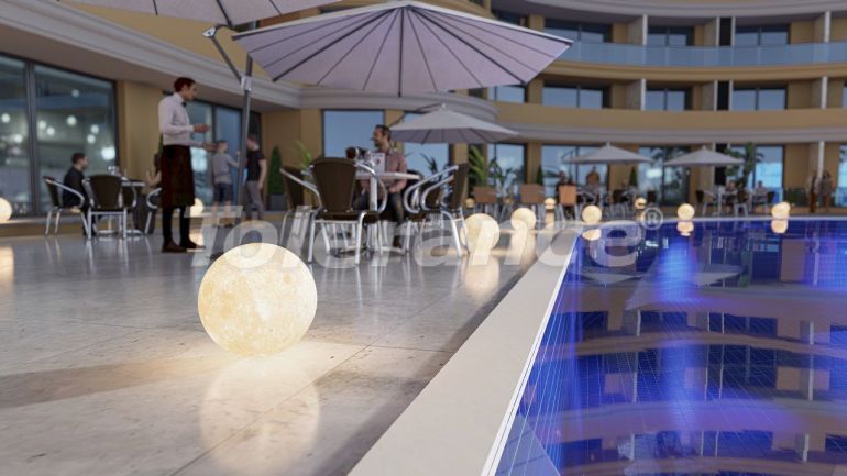 Квартира в Фамагуста, Северный Кипр вид на море с бассейном в рассрочку - 74837 Квартира в Фамагуста, Северный Кипр вид на море с бассейном в рассрочку: купить недвижимость в Турции - 74837