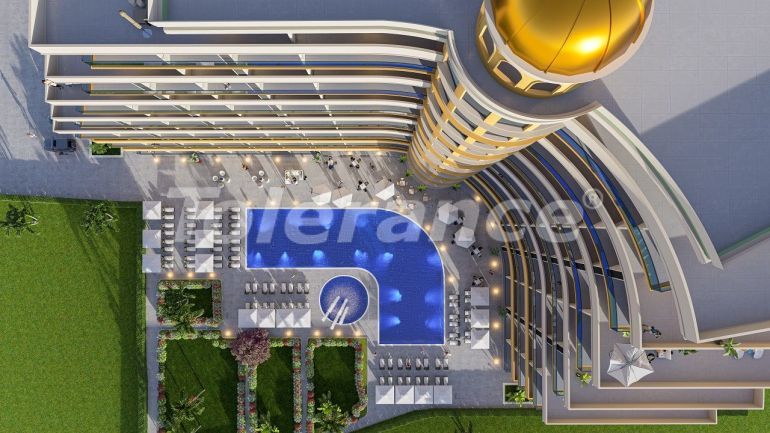 Квартира в Фамагуста, Северный Кипр вид на море с бассейном в рассрочку - 74845 Квартира в Фамагуста, Северный Кипр вид на море с бассейном в рассрочку: купить недвижимость в Турции - 74845