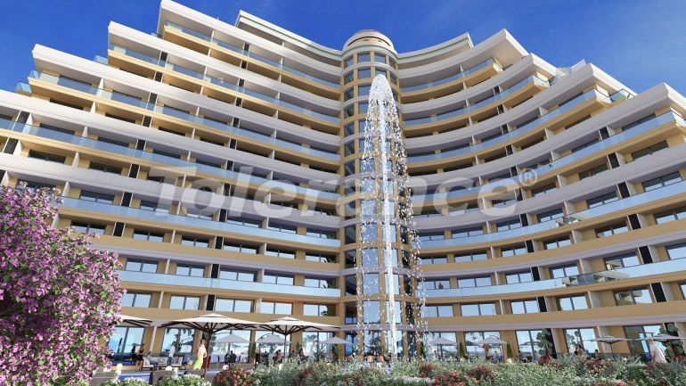 Квартира в Фамагуста, Северный Кипр вид на море с бассейном в рассрочку - 74847 Квартира в Фамагуста, Северный Кипр вид на море с бассейном в рассрочку: купить недвижимость в Турции - 74847