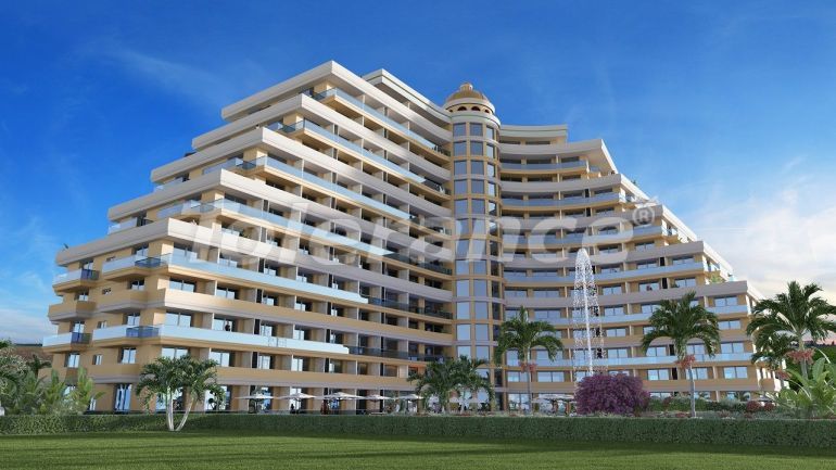 Квартира в Фамагуста, Северный Кипр вид на море с бассейном в рассрочку - 74848 Квартира в Фамагуста, Северный Кипр вид на море с бассейном в рассрочку: купить недвижимость в Турции - 74848